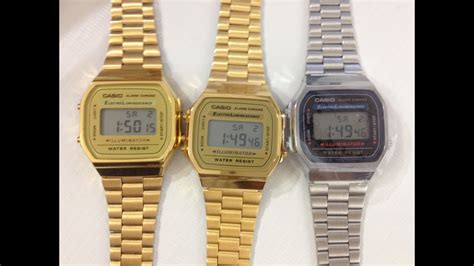 casio gold watch real vs fake|casio watch lookup.